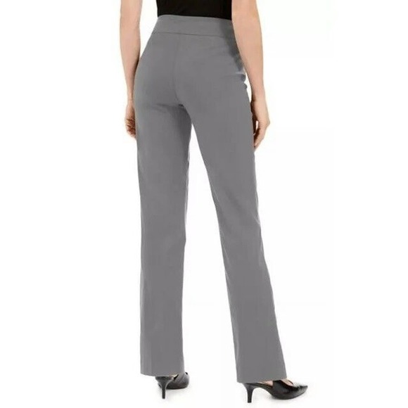 JM Collection Women's Studded Pull-on Tummy Control Pants - Picture 2 of 11